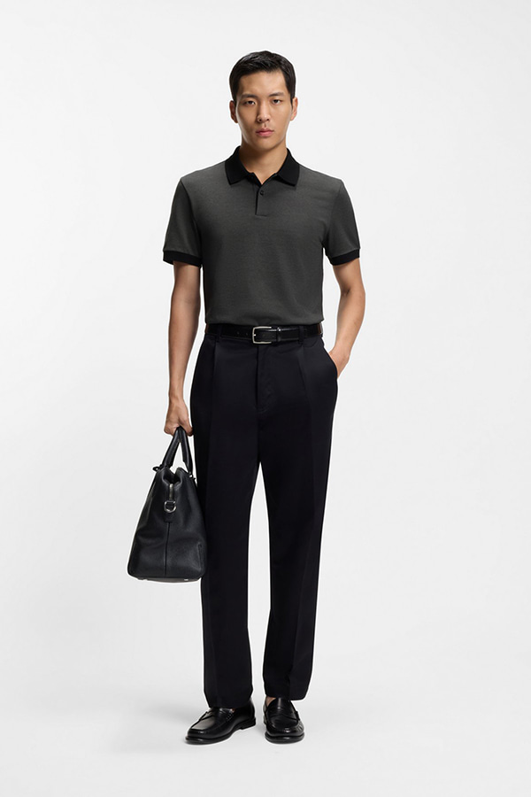 ΜΠΛΟΥΖΑ POLO BOSS - 001 ΜΑΥΡΟ